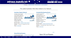 Desktop Screenshot of advanceaustraliafair.com